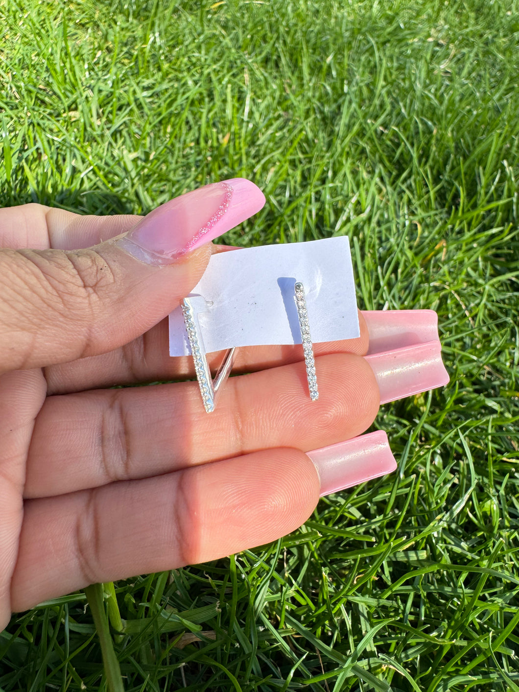 Aretes con piedra