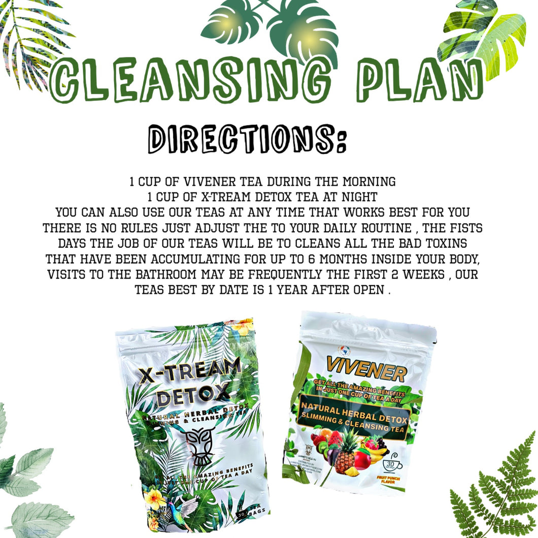 Cleansing Detox Plan (30 day supply)