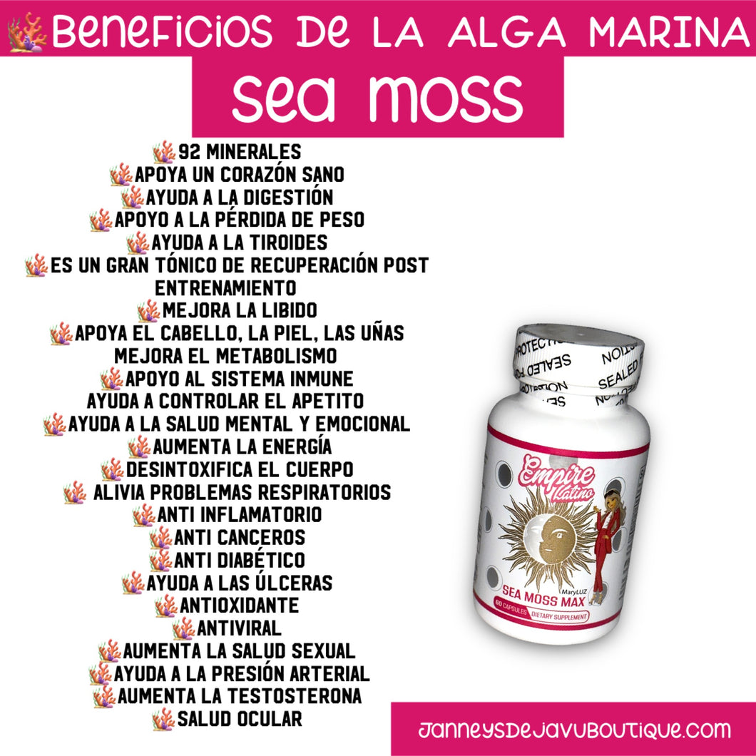 Empire Latino sea moss pill (60 Day supply